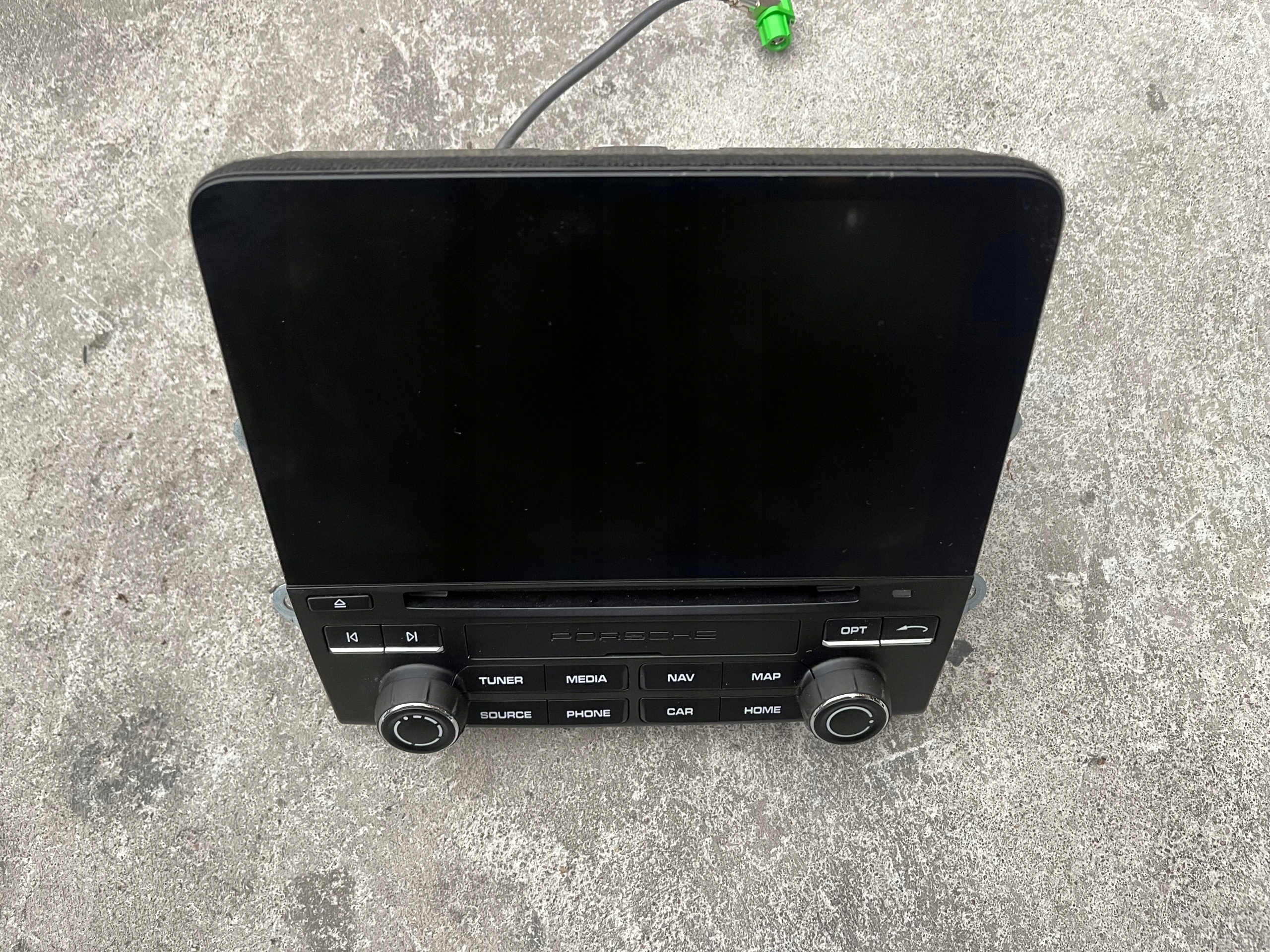 Porsche 991 LIFT WYSWIETLACZ RADIA PCM PANEL RADIO