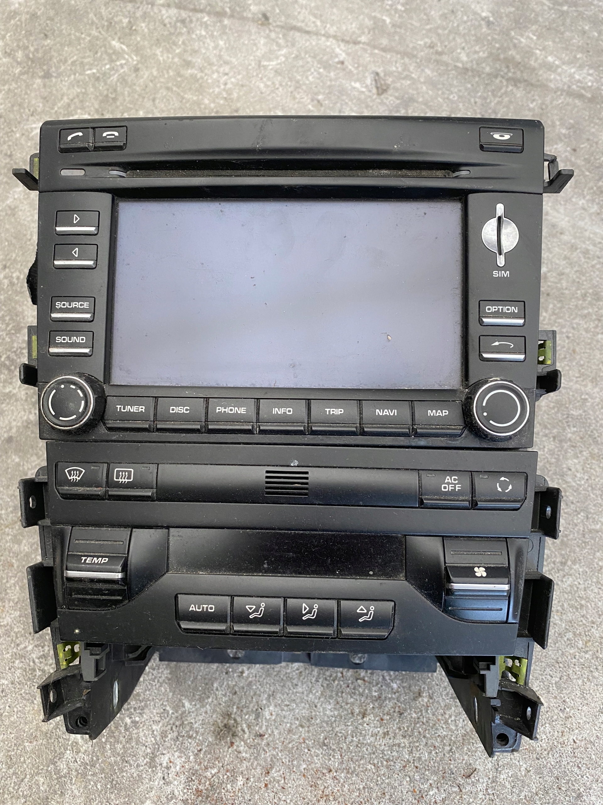 PORSCHE 911 997 RADIO NAWIGACJA 99764217011