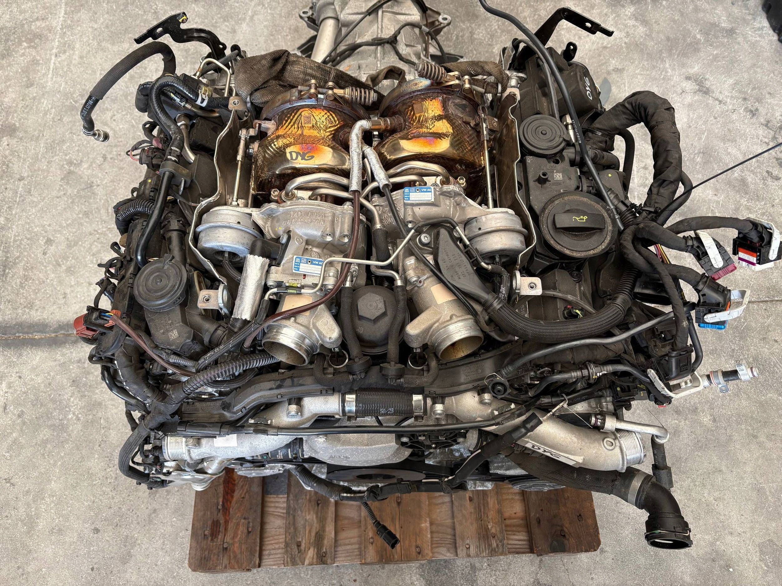 SILNIK KOMPLETNY AUDI RS6 RS7 C8 4.0 TFSI DYG