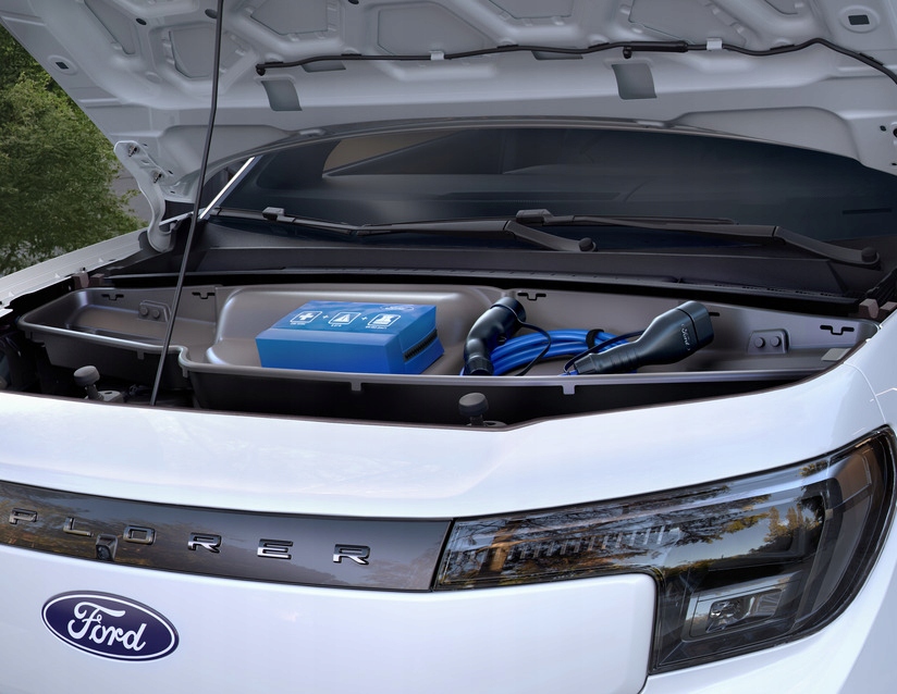 Organizer do przedniego bagażnika Ford Explorer EV 2024- oryginał OE