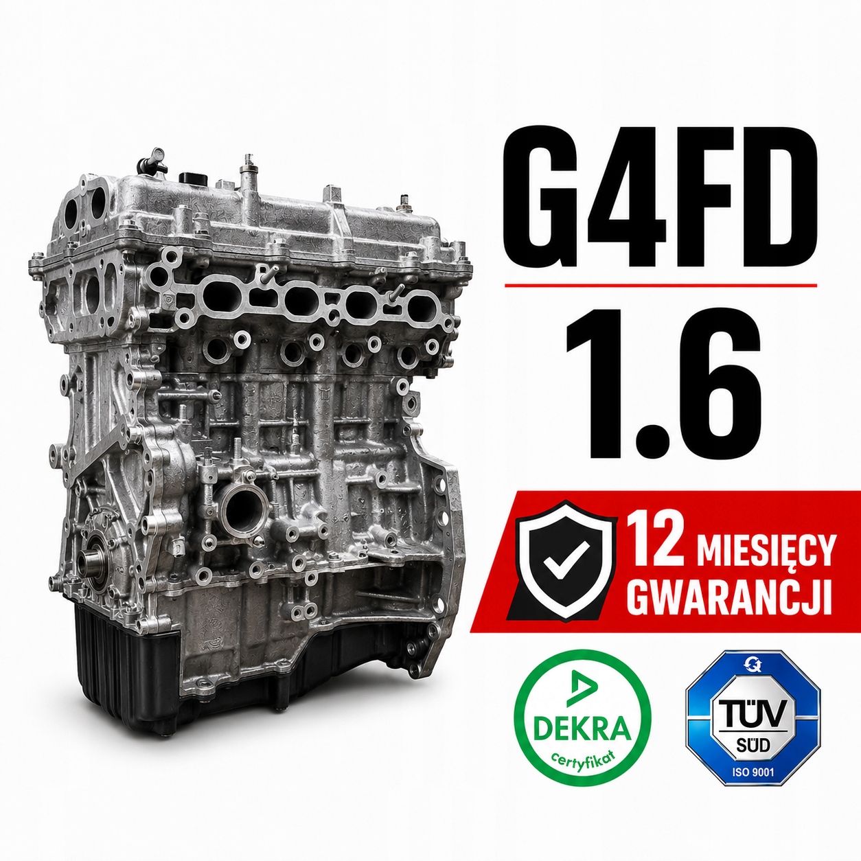 Kia Hyundai 1.6 GDi G4FD silnik