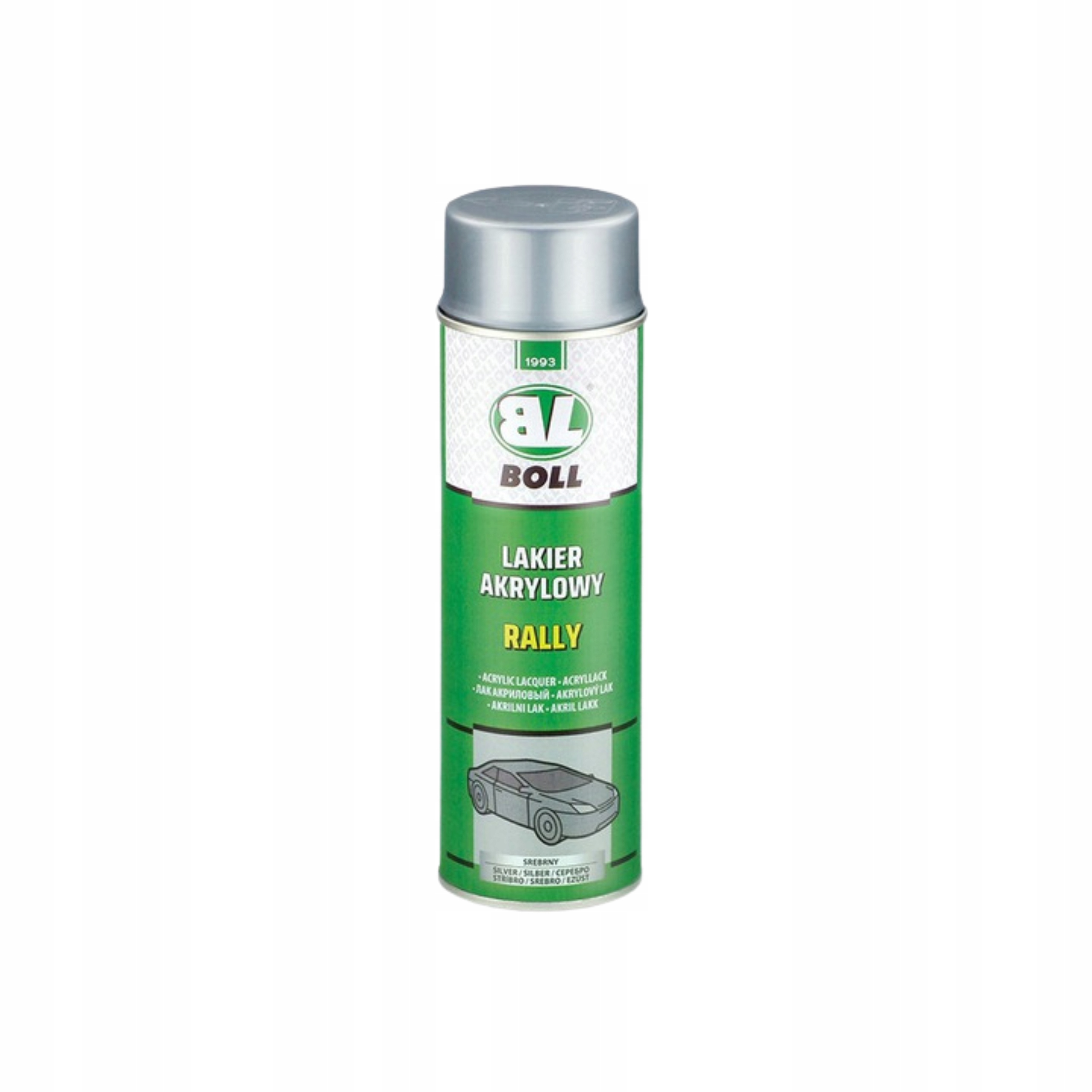 Lakier akrylowy Boll 0010123 srebrny 500 ml