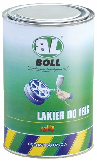 Lakier do felg samochodowych Boll 001428 czarny połysk 1L