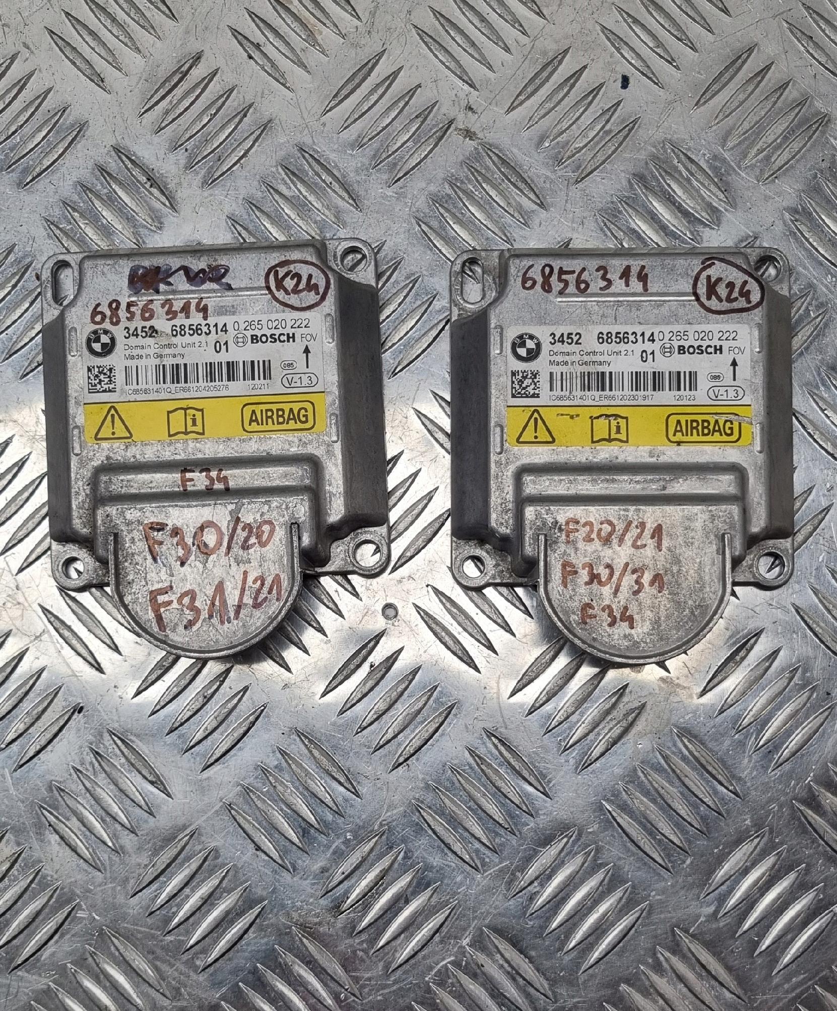 BMW F30 F31 MODUŁ SENSOR AIRBAG 6856314