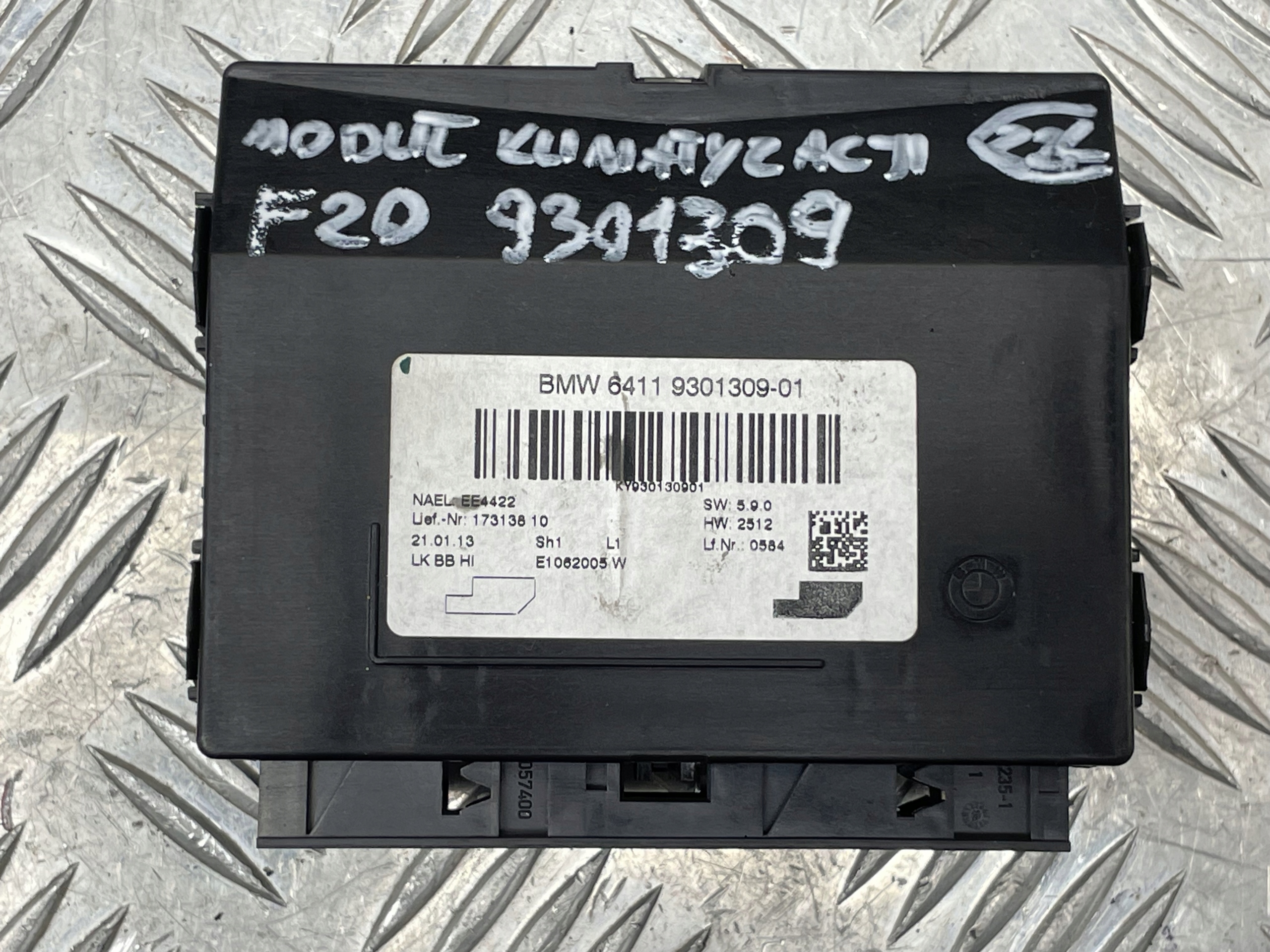 BMW F20 F30 STEROWANIK KLIMATYZACJI 9301309